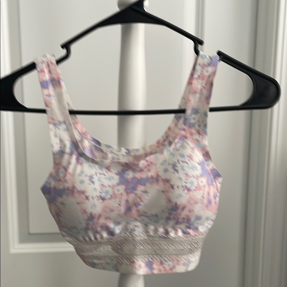 Floral Print Women's Sports Bra.Brand :Jessica Simpson.New.